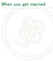 When you get married