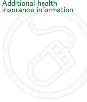 Additional insurance information
